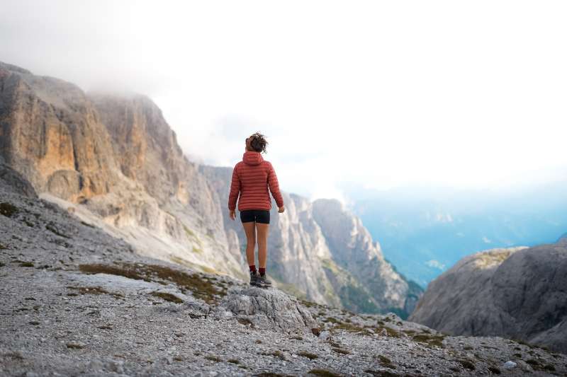 À l’essai : les chaussures de randonnée et la doudoune Salewa
