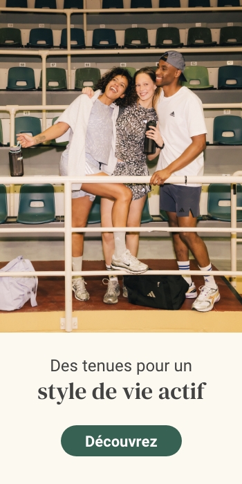 Des tenues pour un style de vie actif