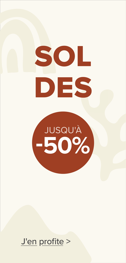 Soldes jusqu'à -50 %