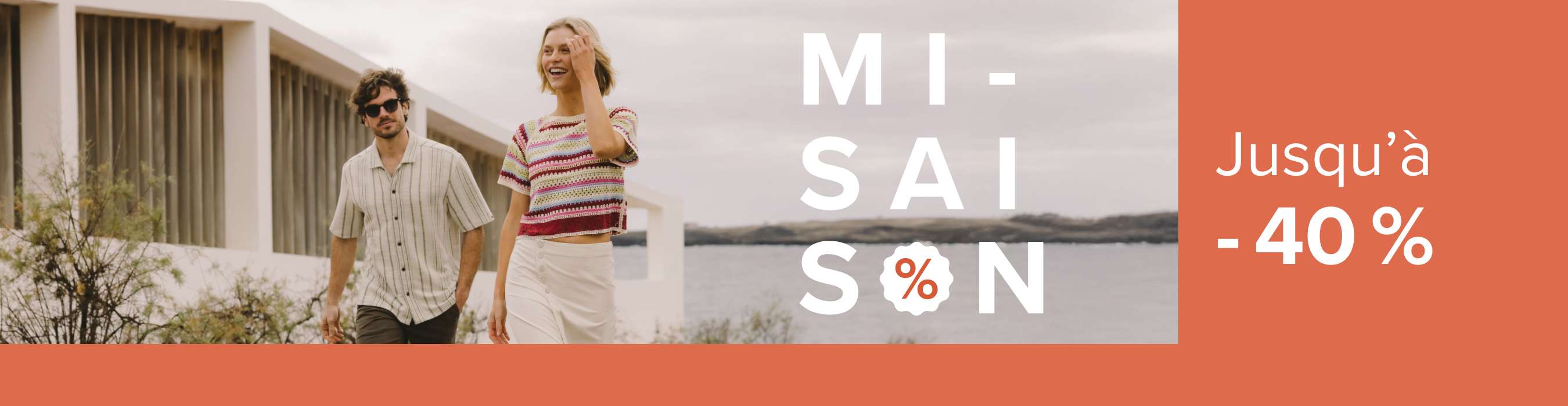Mi-saison jusqu'à - 40 %